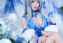 九曲Jean –  碧蓝航线 信浓礼服[9P-64.8M]-秀人美女