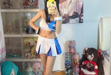 白栎Shirly –  蔚蓝档案 猫冢响·应援团-秀人美女
