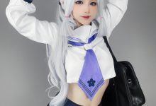 幼愛Youmeko – 原神 神里绫华-秀人美女