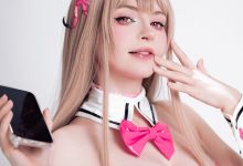 Peach milky –  Viper Bunny Suit (NIKKE)-秀人美女