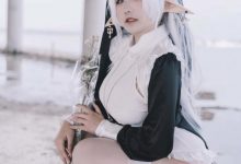 阿半今天很开心 – 精灵修女-秀人美女