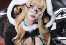 柒柒要乖哦 –  赛车娘-秀人美女
