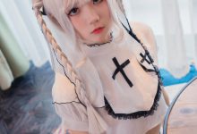 五更百鬼 –  圣女 吊带白丝-秀人美女