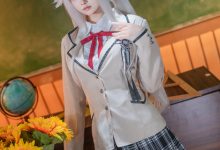 大大卷卷小卷 –  美少女万华镜 篝之雾枝校服-秀人美女