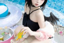 纸悦Etsu_ko –  蔚蓝档案 静山真白泳装-秀人美女