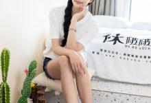 BoBoSocks袜啵啵 No.723 珍珠-德训鞋、纯白棉袜、裸足 [150P1V 5.45GB]-秀人美女