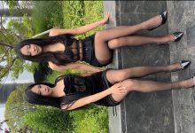 橙子摄影 NO.107 - 双生黑丝调（上）[1V／4.98GB]-秀人美女