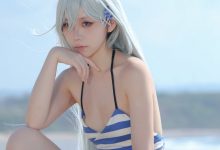 G44不会受伤 – NO.184 幽鬼泳装-秀人美女
