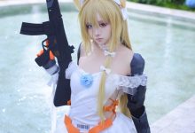 G44不会受伤 – NO.187 少女前线 G41·挚诚花语-秀人美女