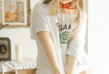 幼水铃衣 – NO.019 黄豆粉-秀人美女