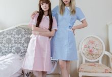 BoBoSocks袜啵啵 No.729 小甜豆甜甜圈-高跟鞋、薄白丝、油亮薄白丝-秀人美女