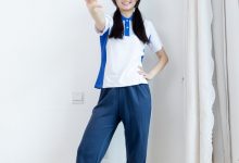 物恋传媒 No.2735 萌萌-白棉袜、裸足、校服 [155P1V-3.75GB]-秀人美女