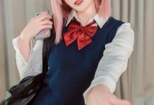 Natsuko夏夏子 – NO.113 2.5次元的诱惑-天乃莉莉纱校服-秀人美女