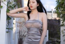 安然anran《灰色情趣》原版写真-秀人美女