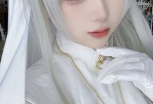 樱落酱w – NO.042 纯白修女-秀人美女