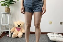 三禾摄影 No.081 牛仔短裤 小白鞋-秀人美女