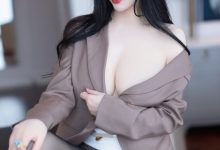允爾《黑丝情趣》原版写真-秀人美女