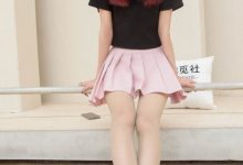 袜觅社 NO.029 奶茶-秀人美女