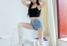 物恋传媒 No.2786 泡泡-高跟长靴、白棉袜、裸足-秀人美女
