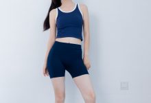 物恋传媒 No.2822 萌萌-帆布鞋、纯白棉袜、裸足-秀人美女