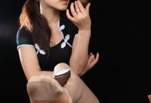 [王朝贵足]0026 室内套图 宣萱黑色绣花旗袍肉色丝袜精致茶道系列A-秀人美女