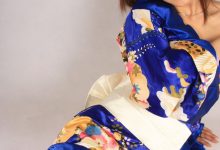 [王朝贵足]0031 室内套图 宣萱东瀛风情日式蓝色和服肉色丝袜系列B-秀人美女