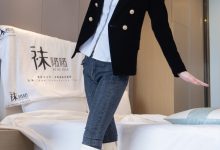 BoBoSocks袜啵啵 积分限定作品024 小沫-高跟长靴、紫色棉袜-秀人美女