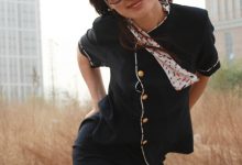 [王朝贵足]0073 外景套图 宣萱酒店领班OL制服黑丝旷野系列B-秀人美女