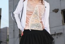 [王朝贵足]0085 外景套图 宣萱废旧工棚黑色蕾丝网袜系列A-秀人美女