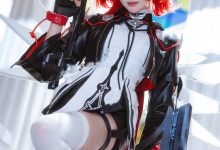 瓜希酱 – VOL.114 明日方舟 新约能天使-秀人美女