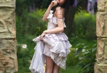 桜桃喵 – NO.235 魔女 花园-秀人美女